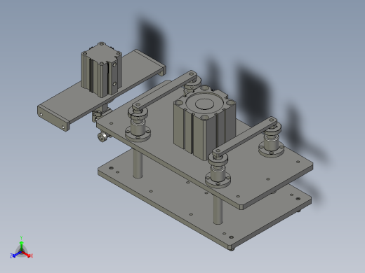 流水线阻挡顶升