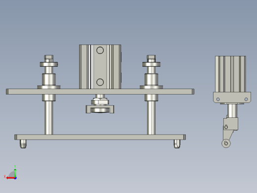 流水线阻挡顶升后视缩略图