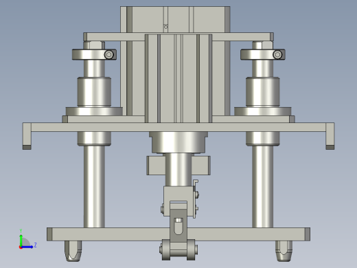 流水线阻挡顶升左视缩略图