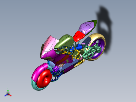 智慧型电动摩托车