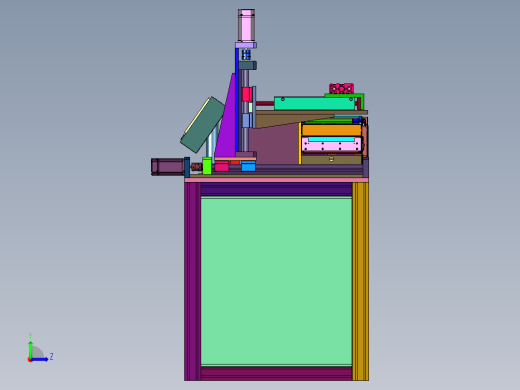 全自动高精度在线打印贴标机左视缩略图