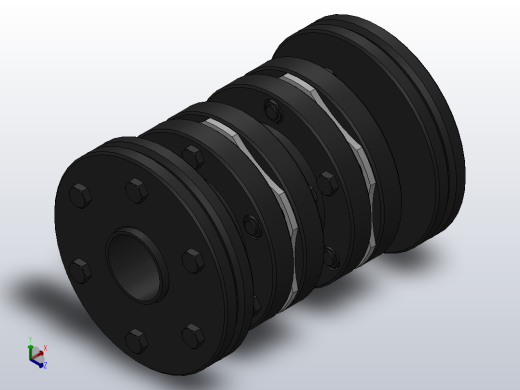 DJM-Y-P型锁紧盘式单型弹性膜片联轴器／SJM-Y-P型锁紧盘式双型弹性膜片联轴器_SJM-19-Y-P-170／Y-P-170-287