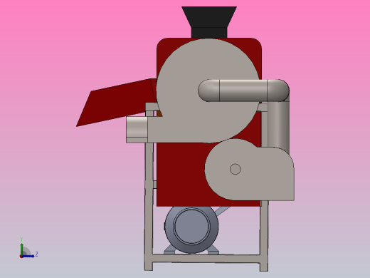豌豆削皮机右视缩略图
