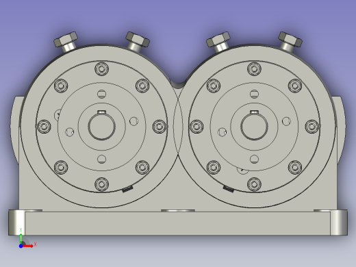 PZ3-MZ13-03-04-00激振器总装配体前视缩略图