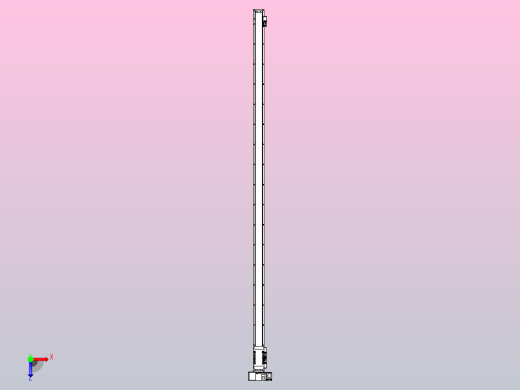 机器人皮带驱动直线轴TPA-GCB-50-P42-L1650-LU-M10-N3俯视缩略图