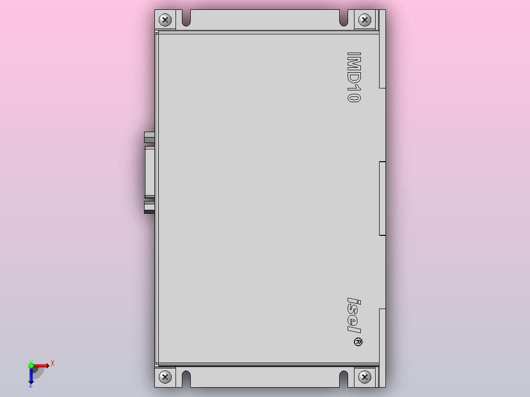 驱动器控制器iMD 用于步进和伺服电机俯视图