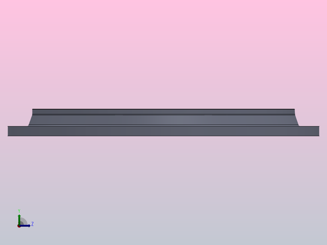 PN1.6带颈对焊[1400-B]左视图