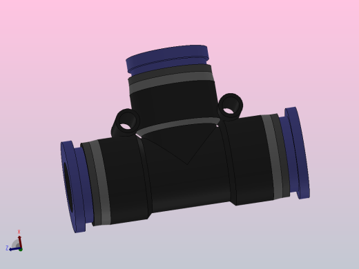 IPE 塑料正三通_IPE1／2