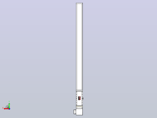 伺服电机集成皮带传动直线执行器TPA-OCB-140-256-L1650-LP-P75-N3后视缩略图
