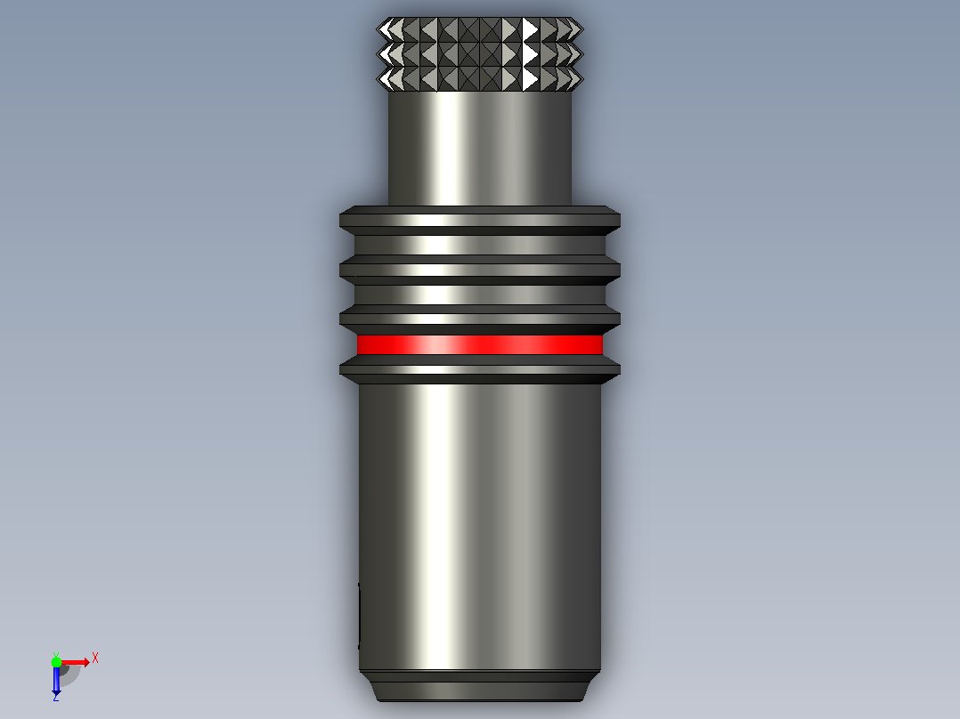 LEMO连接器PHN.FF.303.XLM俯视图