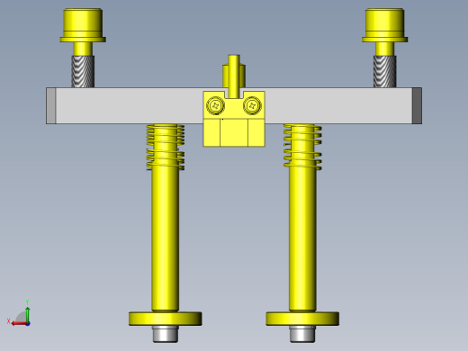 工件吸附手臂左视缩略图