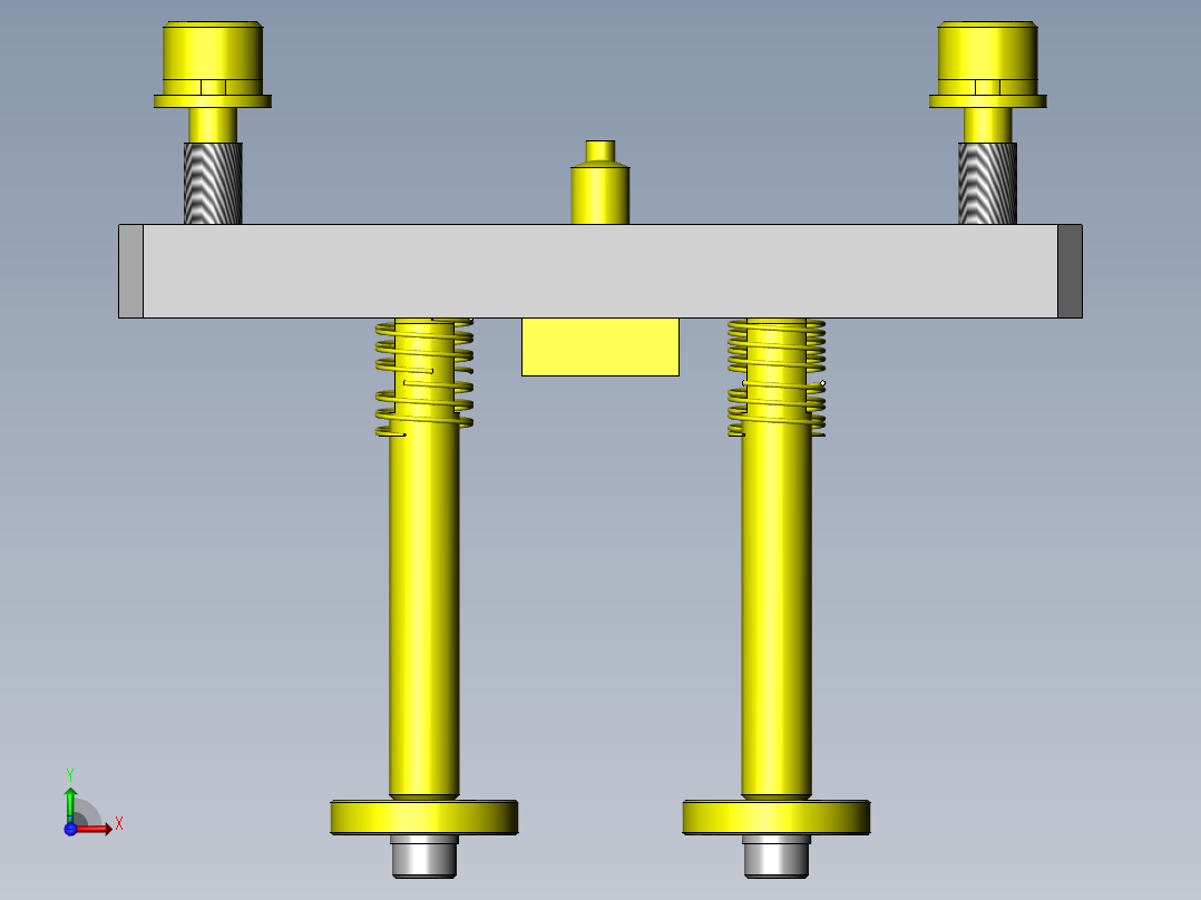 工件吸附手臂右视图
