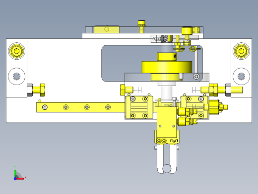 滑动翻转机构前视缩略图