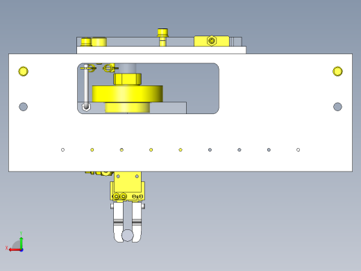 滑动翻转机构后视缩略图