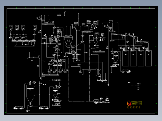 水泥联合粉磨工艺图
