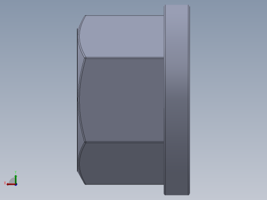 法兰螺母-58-FN.SLDPRT后视缩略图