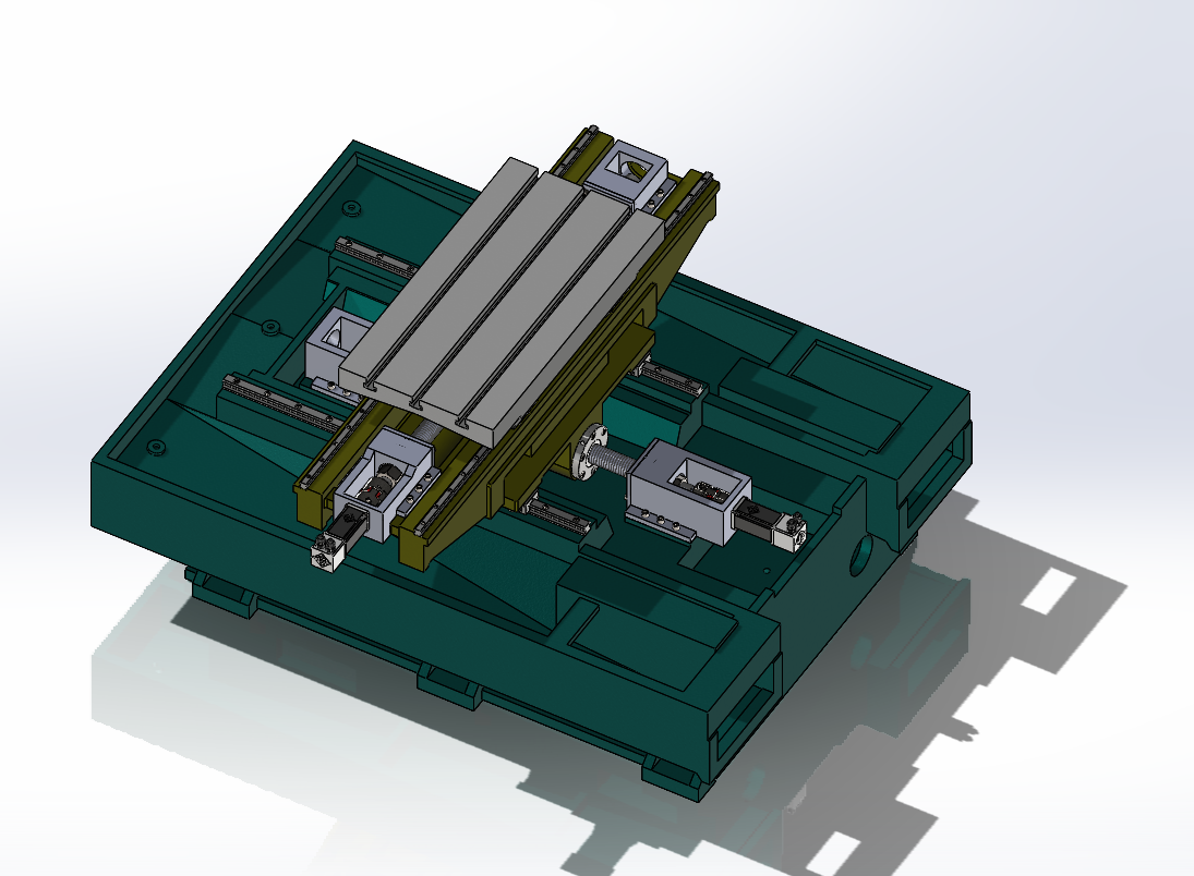 CNC数控加工台导向结构