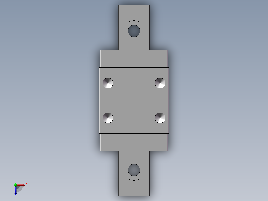 滑块MGN9C俯视图