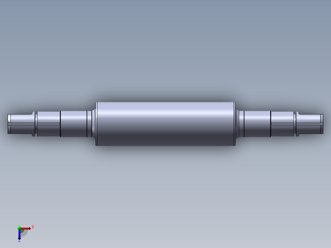 JS027-厚板轧机设计俯视图