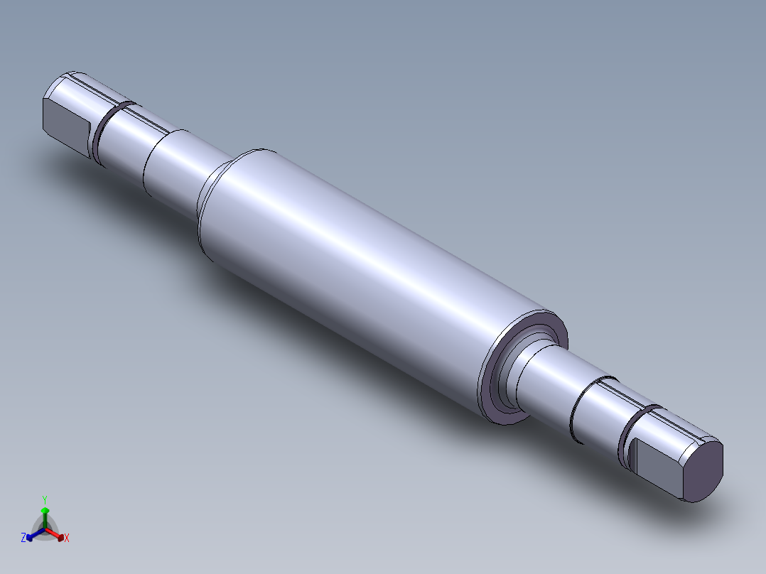 JS027-厚板轧机设计正等轴测图