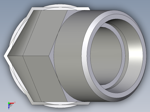 卡套式工业通用硬管接头EO_Adjustable_locknut_45_deg_elbow_VEE22LM27X2OMDCF俯视缩略图