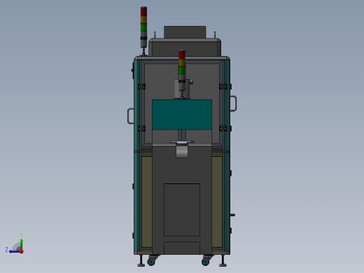 眼睛镜片点胶烘烤流水线右视缩略图
