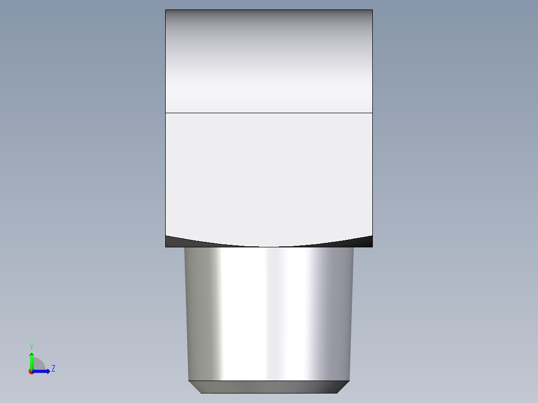 卡套式工业通用硬管接头EO_Male_stud_elbow_WE12LLRCFX左视图