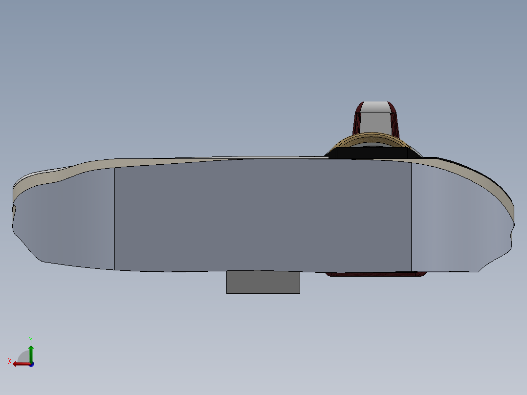 汽车内饰后视图