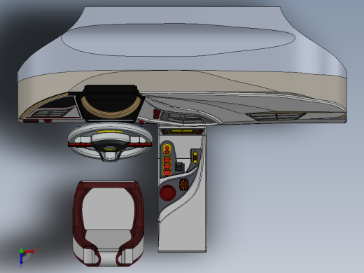 汽车内饰俯视缩略图