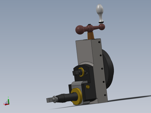 工具头的成型机