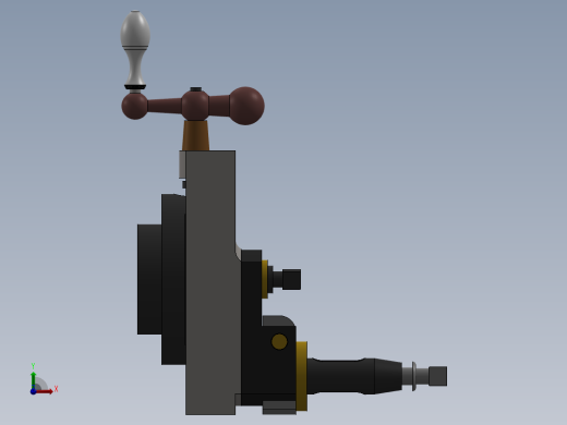 工具头的成型机前视缩略图