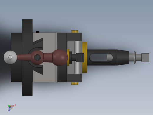 工具头的成型机俯视缩略图