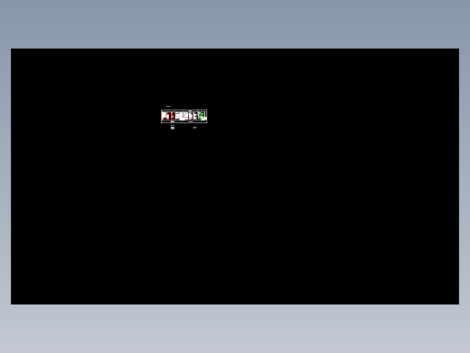 温至福铁路站台钢结构CAD图(苍南1)