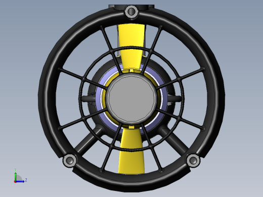 船舶推进器左视缩略图