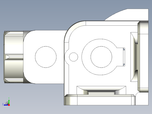 基恩士SJ-H252_kc图纸模型右视缩略图