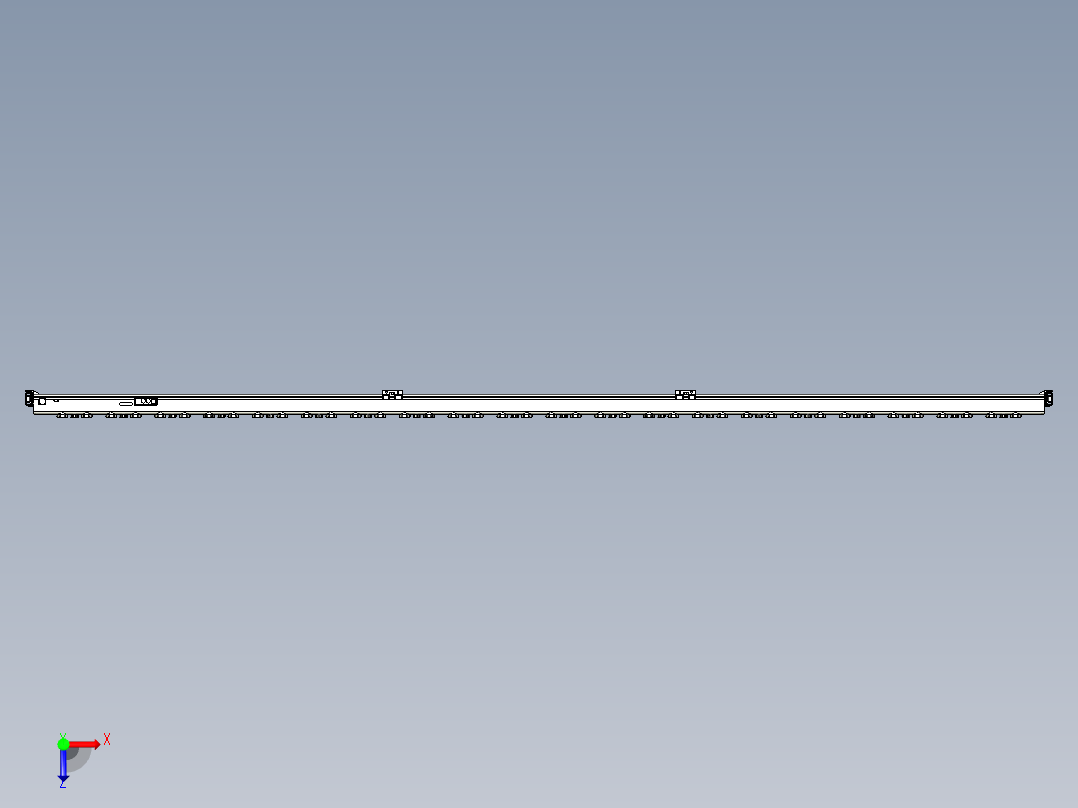 基恩士SJ-H252_kc图纸模型俯视图