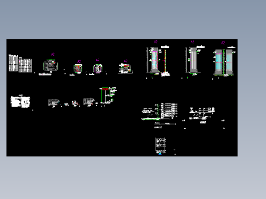 深圳某大厦主体LED泛光照明图