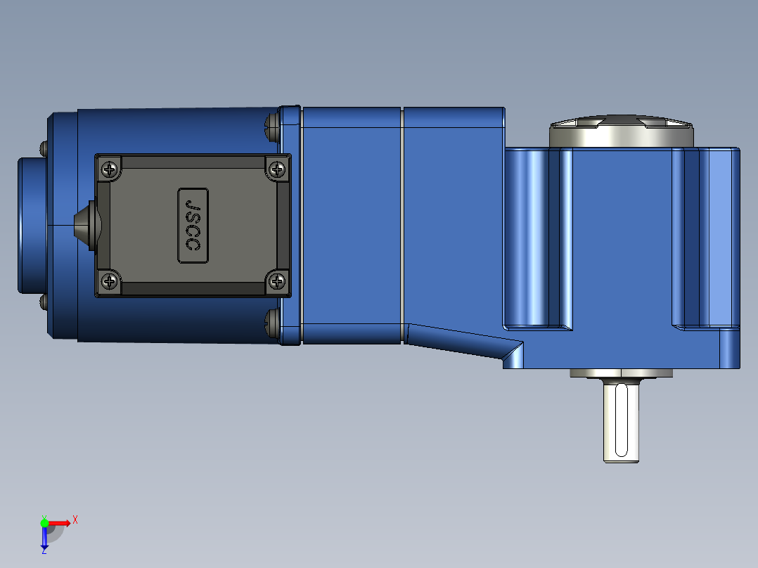 YT系列调速电机-25yt02-1800俯视图