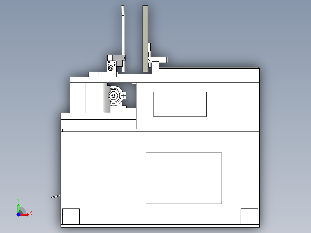YG-YLCK 活塞环修口机前视图