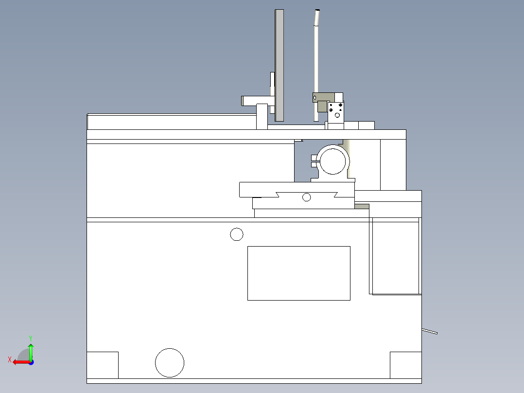 YG-YLCK 活塞环修口机后视图