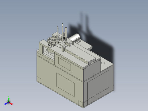 YG-YLCK 活塞环修口机正等轴测缩略图