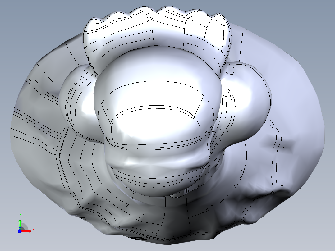 人体模型(105)前视图