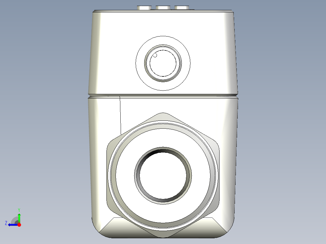 电磁流量计SM8120右视图