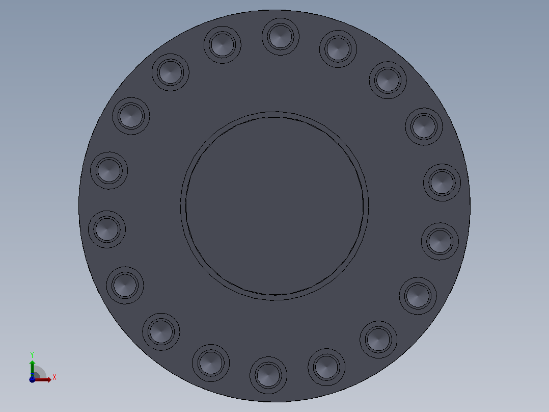 零件的一些设计（液压缸-无装配-带图纸）杆直径=100mm前视图