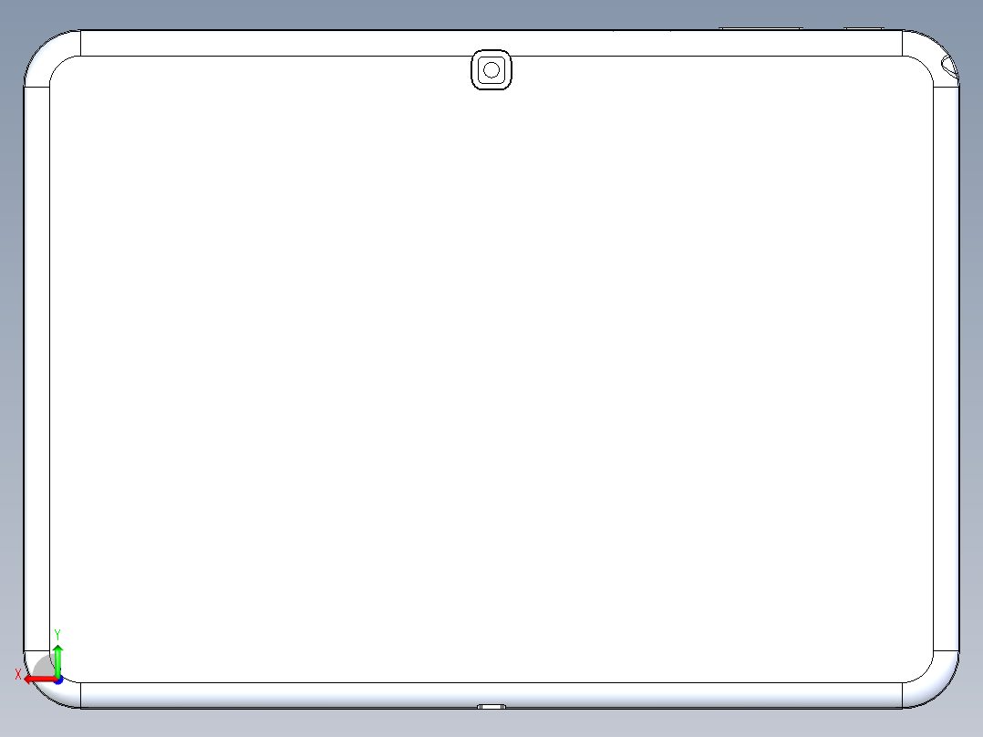 B2005265-三星 Galaxy Tab 4平板电脑后视图