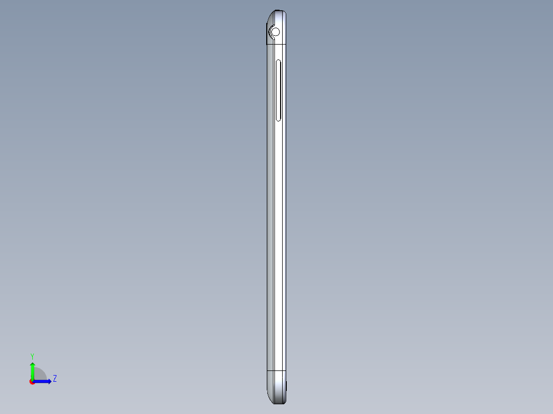 B2005265-三星 Galaxy Tab 4平板电脑左视图