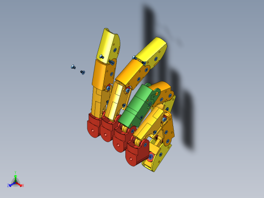 仿生机械手设计MF