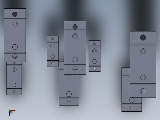 气动齿轮式振动器MF50俯视缩略图