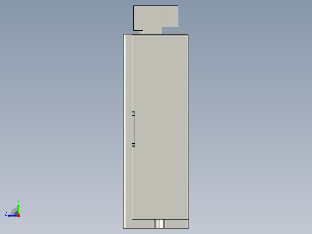 电控柜-101H000420步进电机驱动器DM542S右视图