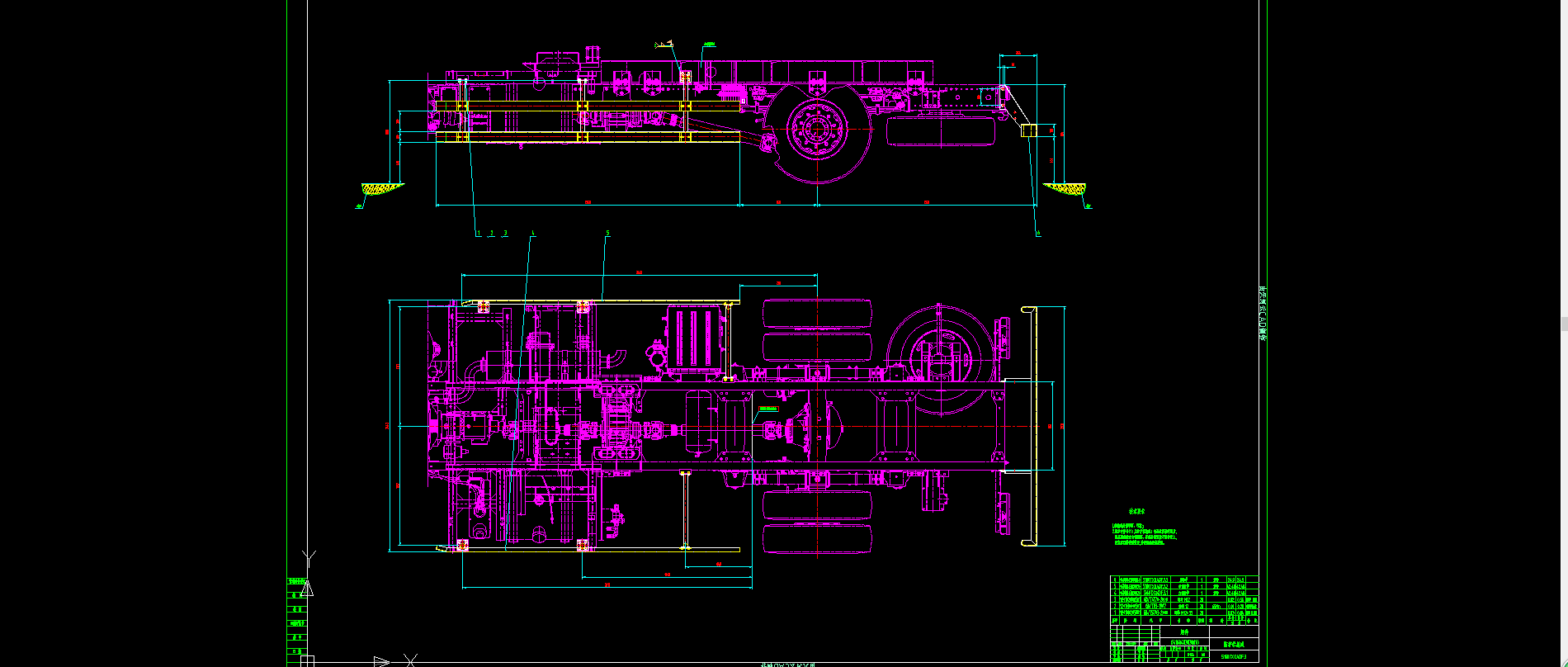 隧道清洗车防护栏总成由左前防护、右前防护、后防护等